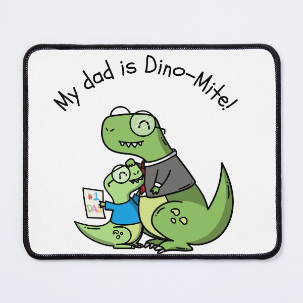 Item preview, My Dad Is Dino Mite Funny Dinosaur Father’s Day Gift for Dad designed and sold by DesignbyAACreations .