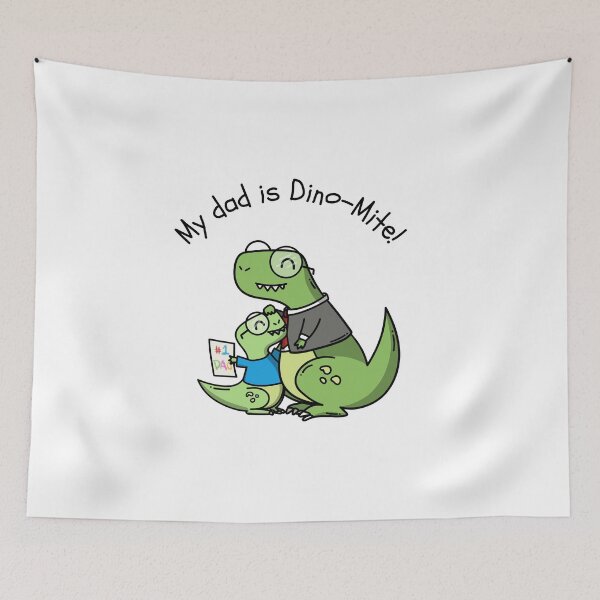 Item preview, My Dad Is Dino Mite Funny Dinosaur Father’s Day Gift for Dad designed and sold by DesignbyAACreations .