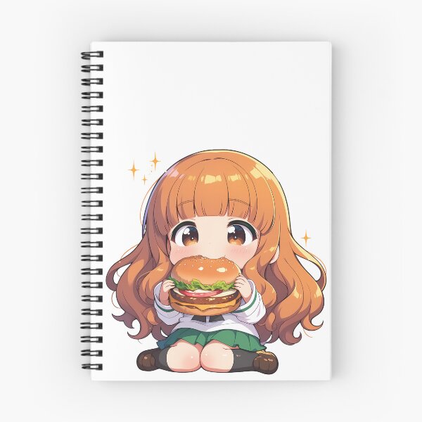 Item preview, Saori Takebe Girls und Panzer Chibi Burger Smile designed and sold by earlobejerk.