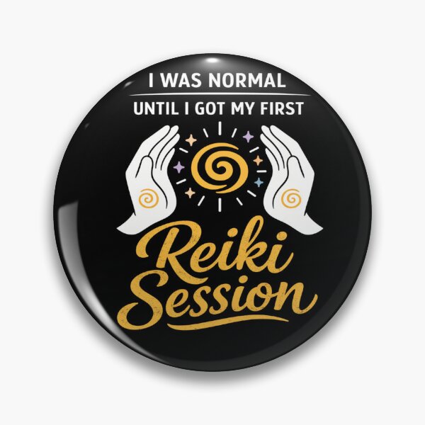 Item preview, I Was Normal Until My First Reiki designed and sold by FreshVibe Prints.