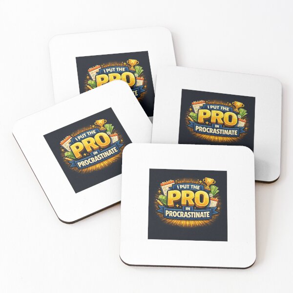 Item preview, Pro in procrastinate designed and sold by Peacetimeraptor.