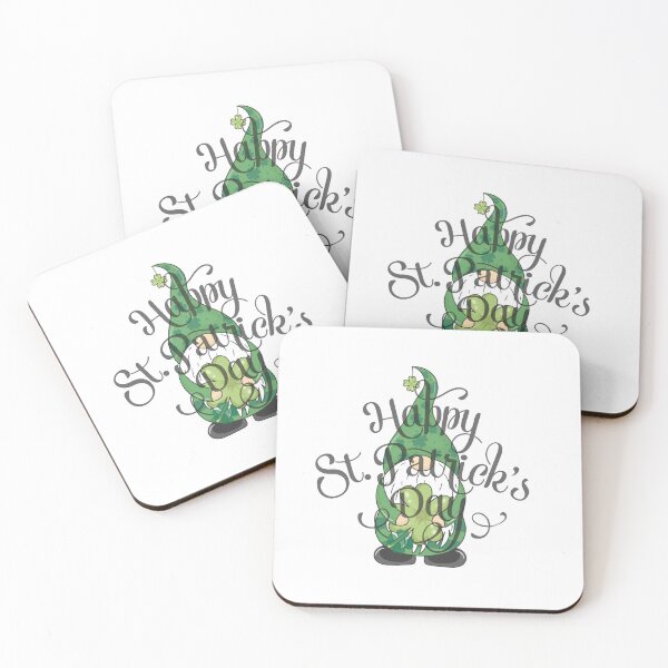Item preview, Lucky Shamrock St Pattys Gnome designed and sold by GraveyardGlam.