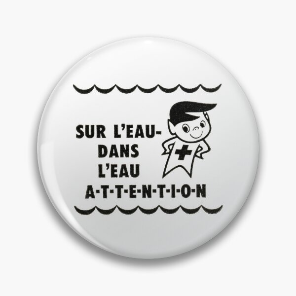 Item preview, Retro Quebec Kitsch - Jeannot Prudent French Safety designed and sold by The Sticker Bureau.