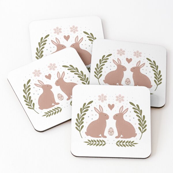 Item preview, Easter bunnies designed and sold by Ana Gorozpe.