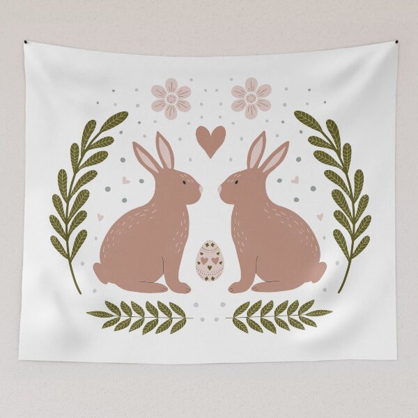 Item preview, Easter bunnies designed and sold by Ana Gorozpe.