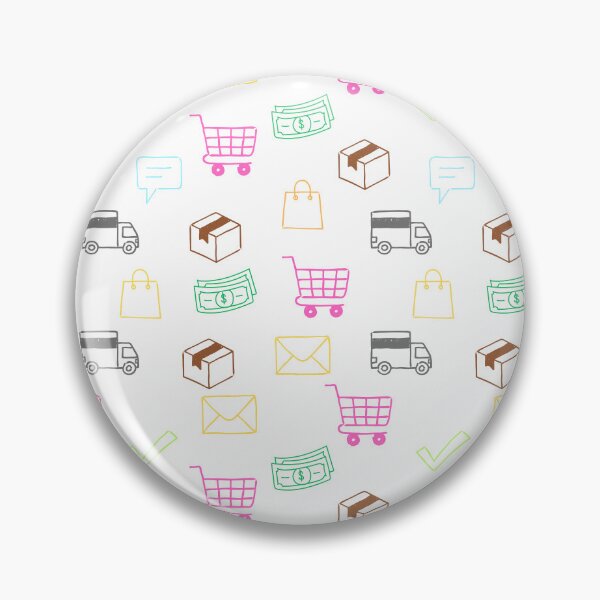 Item preview, E-Commerce Life – Online Business Pattern designed and sold by Inkae Studio.