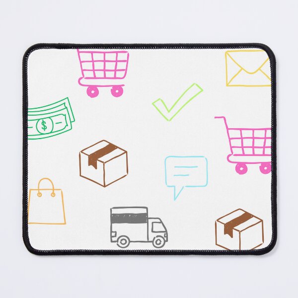 Item preview, E-Commerce Life – Online Business Pattern designed and sold by Inkae Studio.