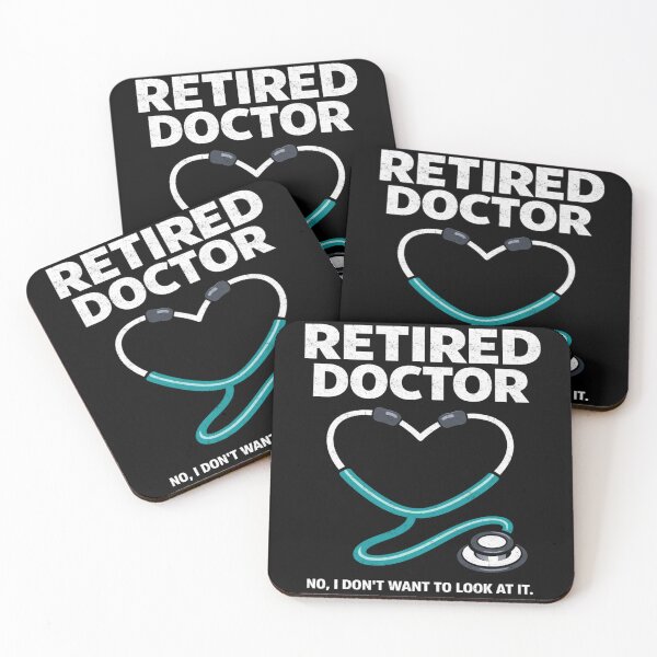 Item preview, Retired Doctor I Don’t Want To Look designed and sold by FreshVibe Prints.