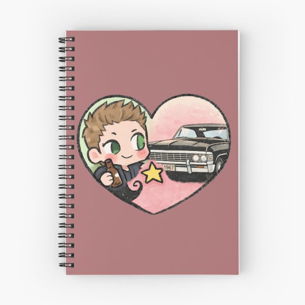 Item preview, Cute Dean Winchester and Impala Comic Heart Supernatural  designed and sold by Reyxava.