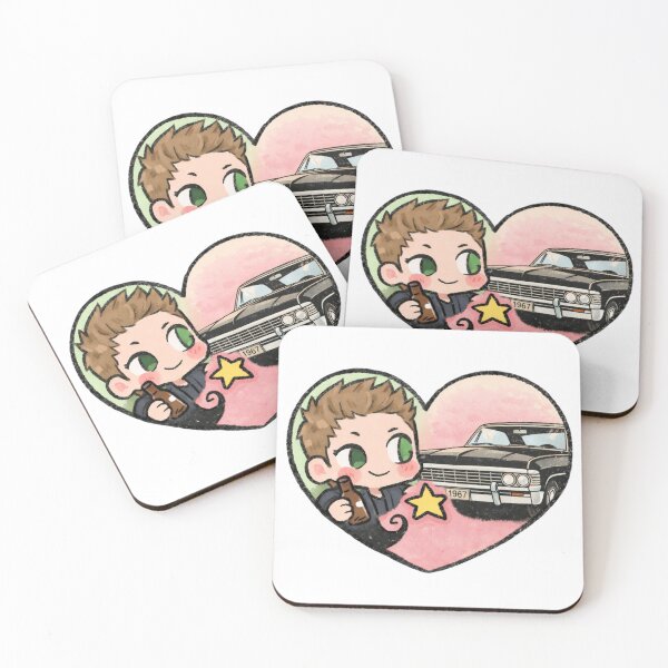 Item preview, Cute Dean Winchester and Impala Comic Heart Supernatural  designed and sold by Reyxava.