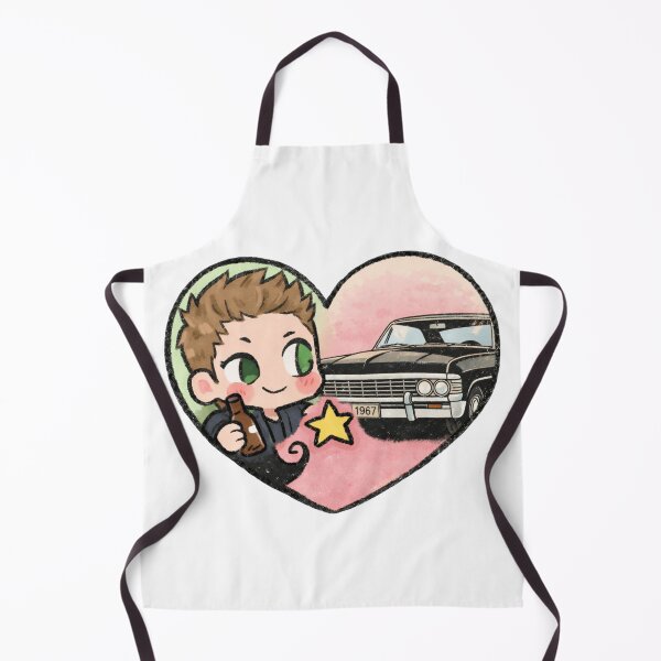 Item preview, Cute Dean Winchester and Impala Comic Heart Supernatural designed and sold by Reyxava.