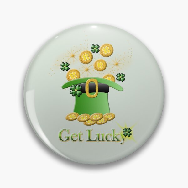 Item preview, Get Lucky. Hope you Get your Pile of Gold! designed and sold by artsygenarian.