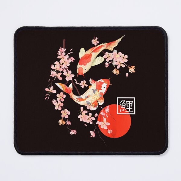 Item preview, Cherry Blossom Koi Carp Fish Japanese Sakura designed and sold by Draxel X.