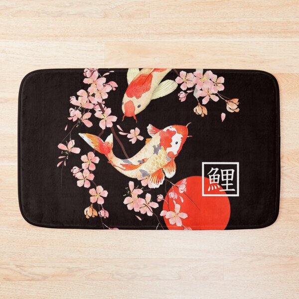 Item preview, Cherry Blossom Koi Carp Fish Japanese Sakura designed and sold by Draxel X.