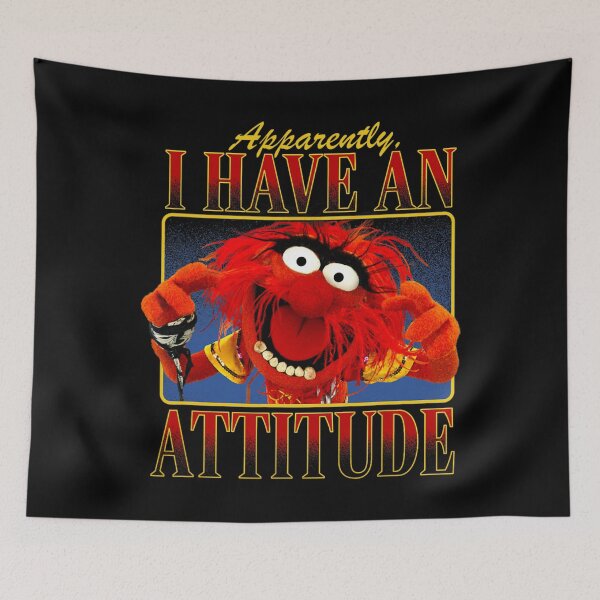 Item preview, The Muppets Animal Has An Attitude Apparently designed and sold by ColbyAida.