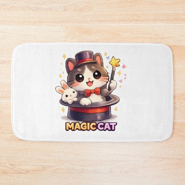Item preview, Kawaii Cute Magic Cat designed and sold by VictorySticker.