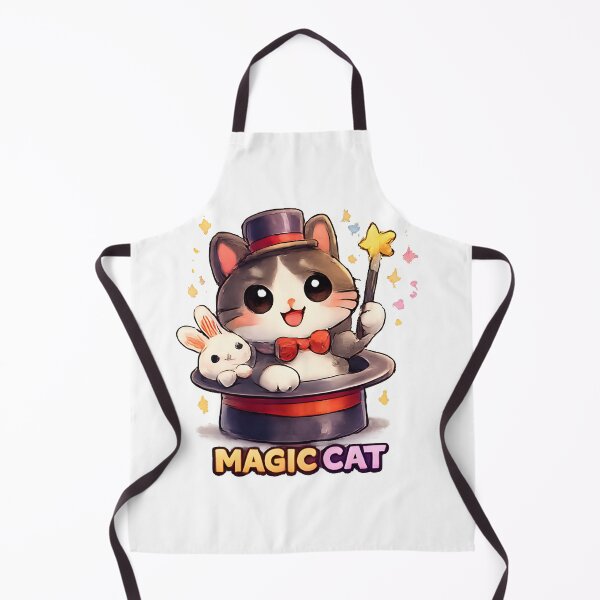 Item preview, Kawaii Cute Magic Cat designed and sold by VictorySticker.