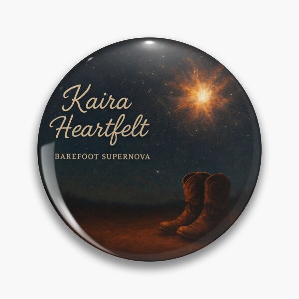Item preview, Barefoot Supernova - Kaira Heartfelt designed and sold by Reality Radio Network.