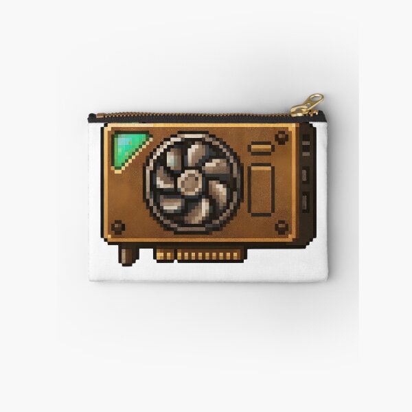 Item preview, Vintage computer graphics card with pixel art design designed and sold by Creative88Art.