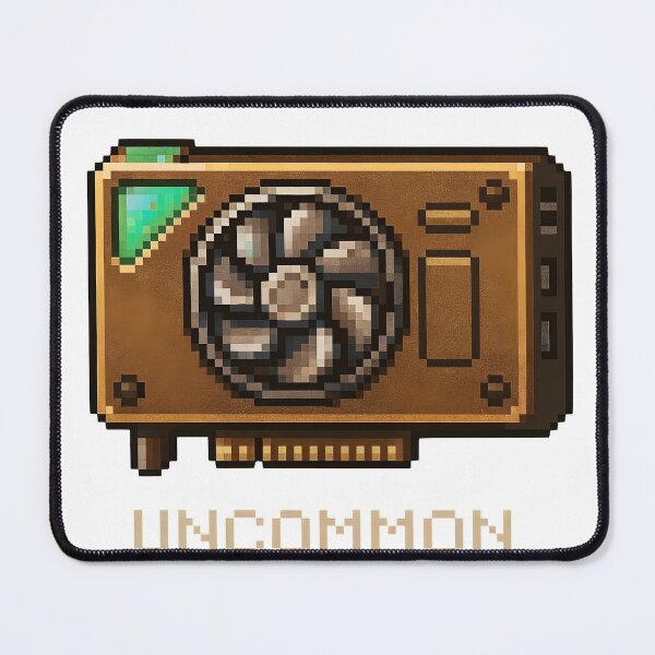 Item preview, Vintage computer graphics card with pixel art design designed and sold by Creative88Art.