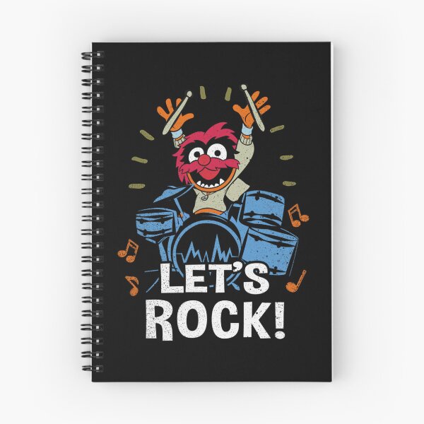 Item preview, The Muppets Animal Let''s Rock Drums Distressed Logo  designed and sold by ColbyAida.