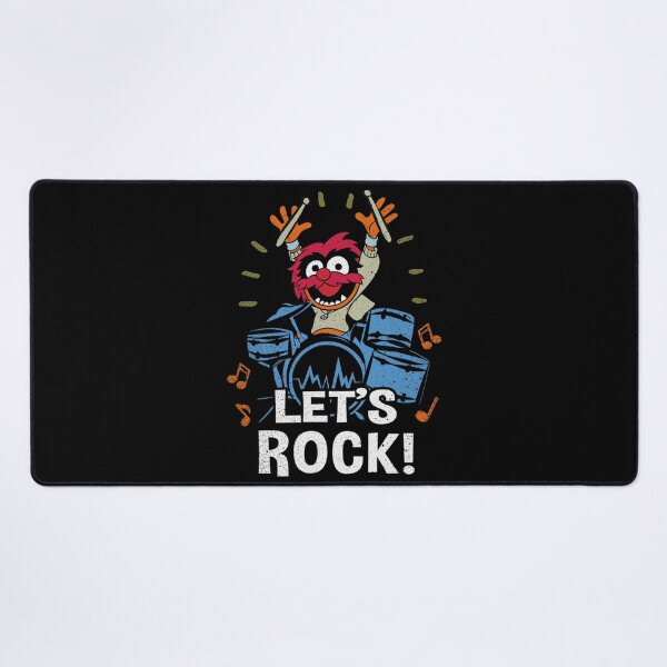 Item preview, The Muppets Animal Let''s Rock Drums Distressed Logo  designed and sold by ColbyAida.