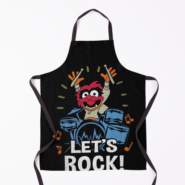 Item preview, The Muppets Animal Let''s Rock Drums Distressed Logo  designed and sold by ColbyAida.