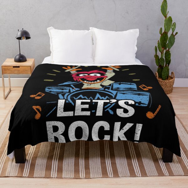 Item preview, The Muppets Animal Let''s Rock Drums Distressed Logo  designed and sold by ColbyAida.