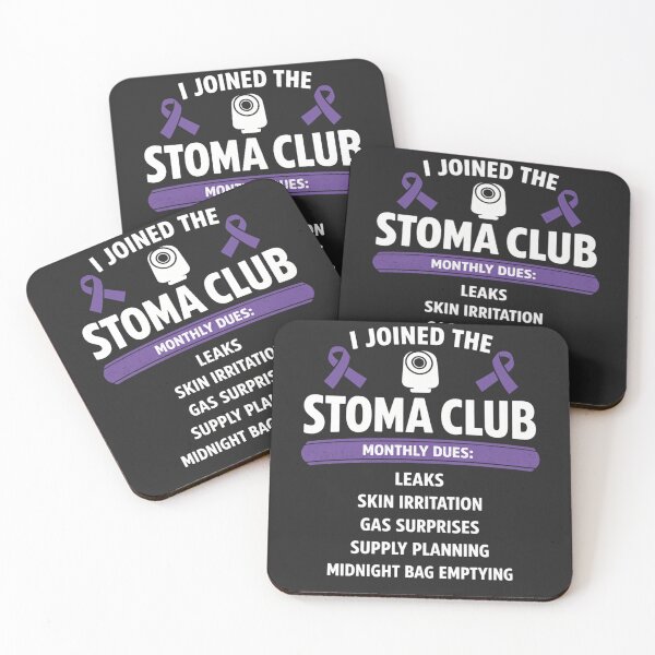 Item preview, I Joined The Stoma Club Humor designed and sold by FreshVibe Prints.