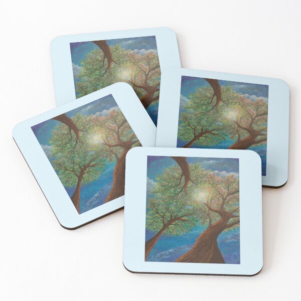 Item preview, Moon Glow Acrylic Painting designed and sold by Sachie's Studio.