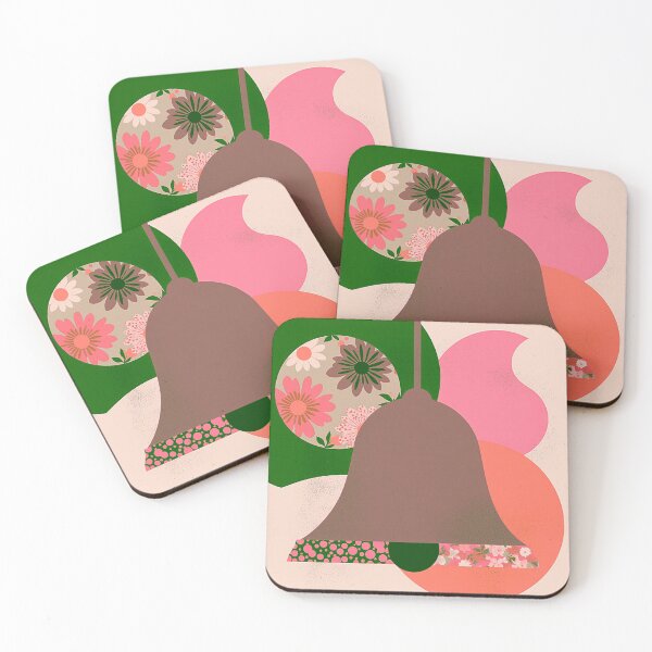 Item preview, Decorative Floral Bell Illustration designed and sold by joycrysstudio.