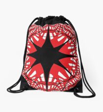 #abstract, #star, #christmas, #pattern, #design, #light, #decoration, #holiday, #blue, #illustration, #black, #white, #chess, #checkered, #pattern, #abstract, #flag, #board Drawstring Bag