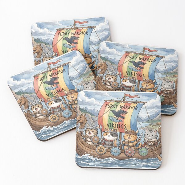 Item preview, The Paw‑Raiders of the North designed and sold by ArcaneCritters.