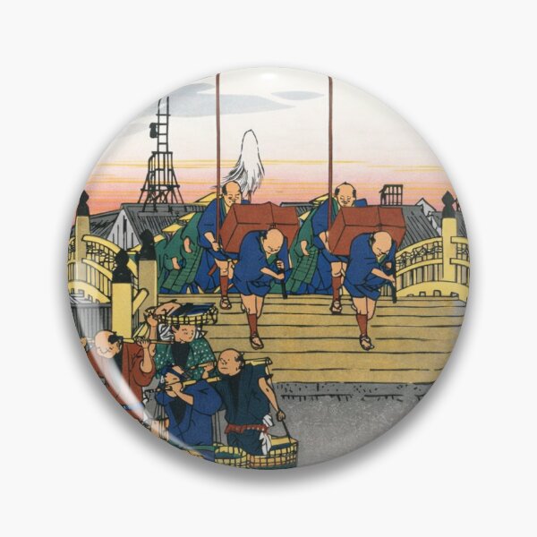 Item preview, Morning Departure from Nihonbashi… and the Wandering Cat designed and sold by Ocelot-T.