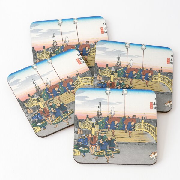 Item preview, Morning Departure from Nihonbashi… and the Wandering Cat designed and sold by Ocelot-T.