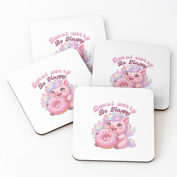 Item preview, Pig-unicorn T-Shirt eating donts designed and sold by BiakiaPrints.