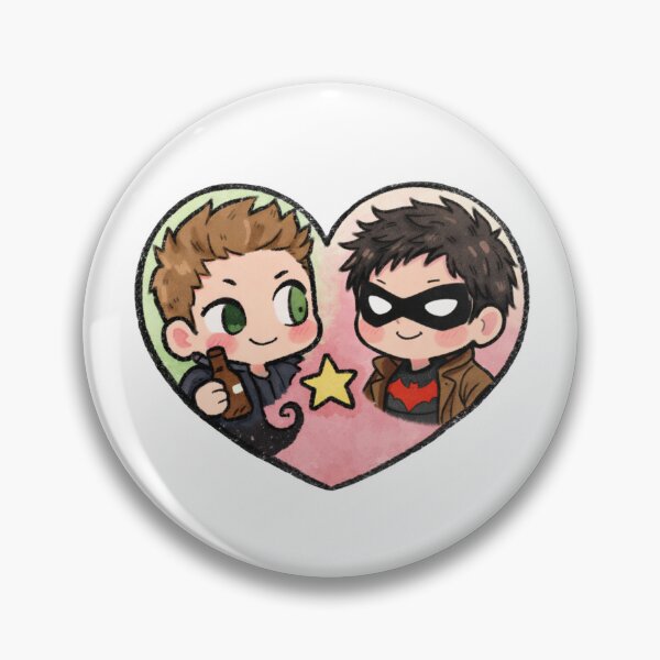 Item preview, Dean Winchester & Red Hood Jason Todd Crossover Fan Art designed and sold by Reyxava.
