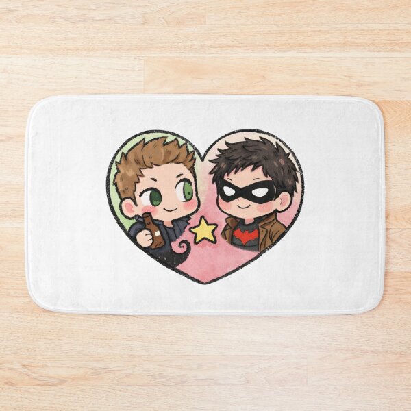 Item preview, Dean Winchester & Red Hood Jason Todd Crossover Fan Art designed and sold by Reyxava.