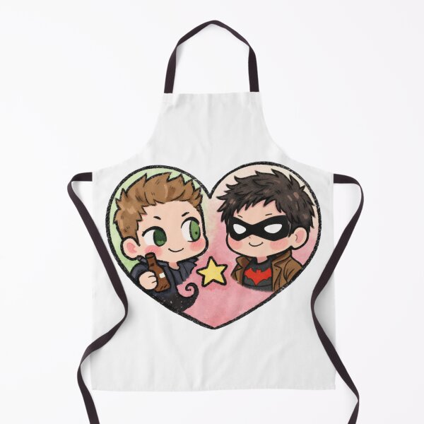 Item preview, Dean Winchester & Red Hood Jason Todd Crossover Fan Art designed and sold by Reyxava.