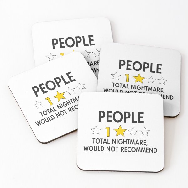 Item preview, One Star People Review designed and sold by Pollock.