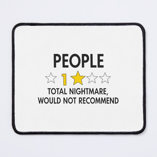 Item preview, One Star People Review designed and sold by Pollock.