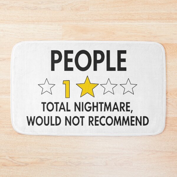 Item preview, One Star People Review designed and sold by Pollock.