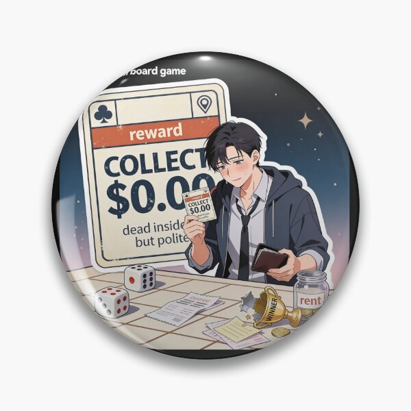 Item preview, Charge $0.00 – The Game of Capitalism (But Without a Prize) designed and sold by Panda LuL Art.