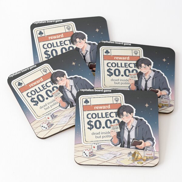 Item preview, Charge $0.00 – The Game of Capitalism (But Without a Prize) designed and sold by Panda LuL Art.