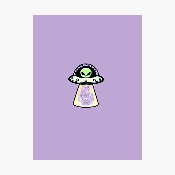 Item preview, Alien Pep Talk  designed and sold by gigi jones.