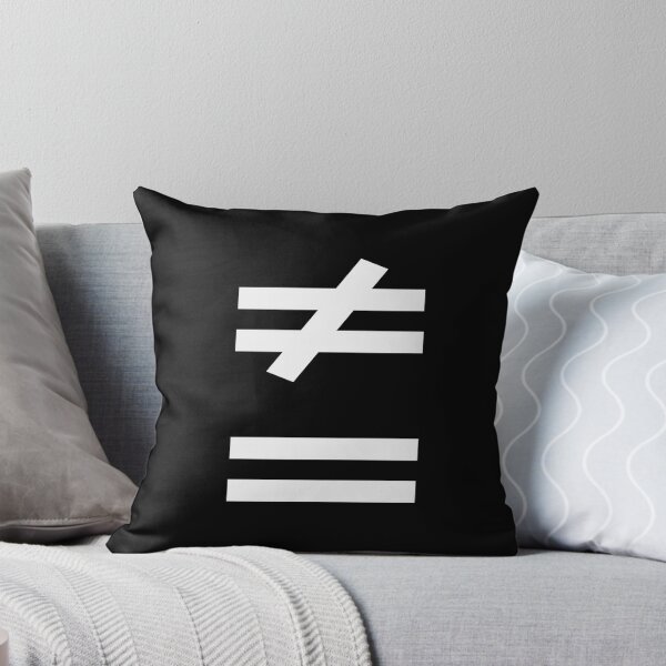 Item preview, Different from Equal | Geometric Symbol designed and sold by NotEqualOfficial.