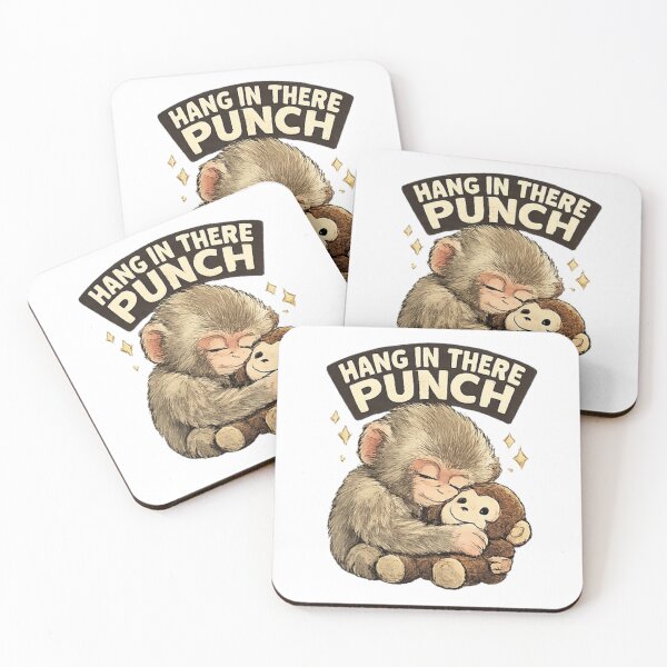 Item preview, Punch: The Abandoned Baby Monkey - Little Monkey designed and sold by MJOSTORE.
