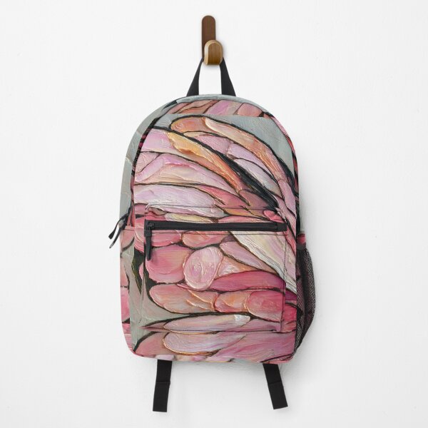 Item preview, Stunning oil painting of pink butterfly wings designed and sold by dcrc.