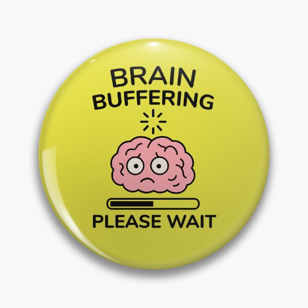 Item preview, Brain Buffering Please Wait – Funny Programmer Shirt, Coding Humor Tee, Geek Developer Gift designed and sold by DesignHouse07.