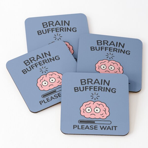Item preview, Brain Buffering Please Wait – Funny Programmer Shirt, Coding Humor Tee, Geek Developer Gift designed and sold by DesignHouse07.